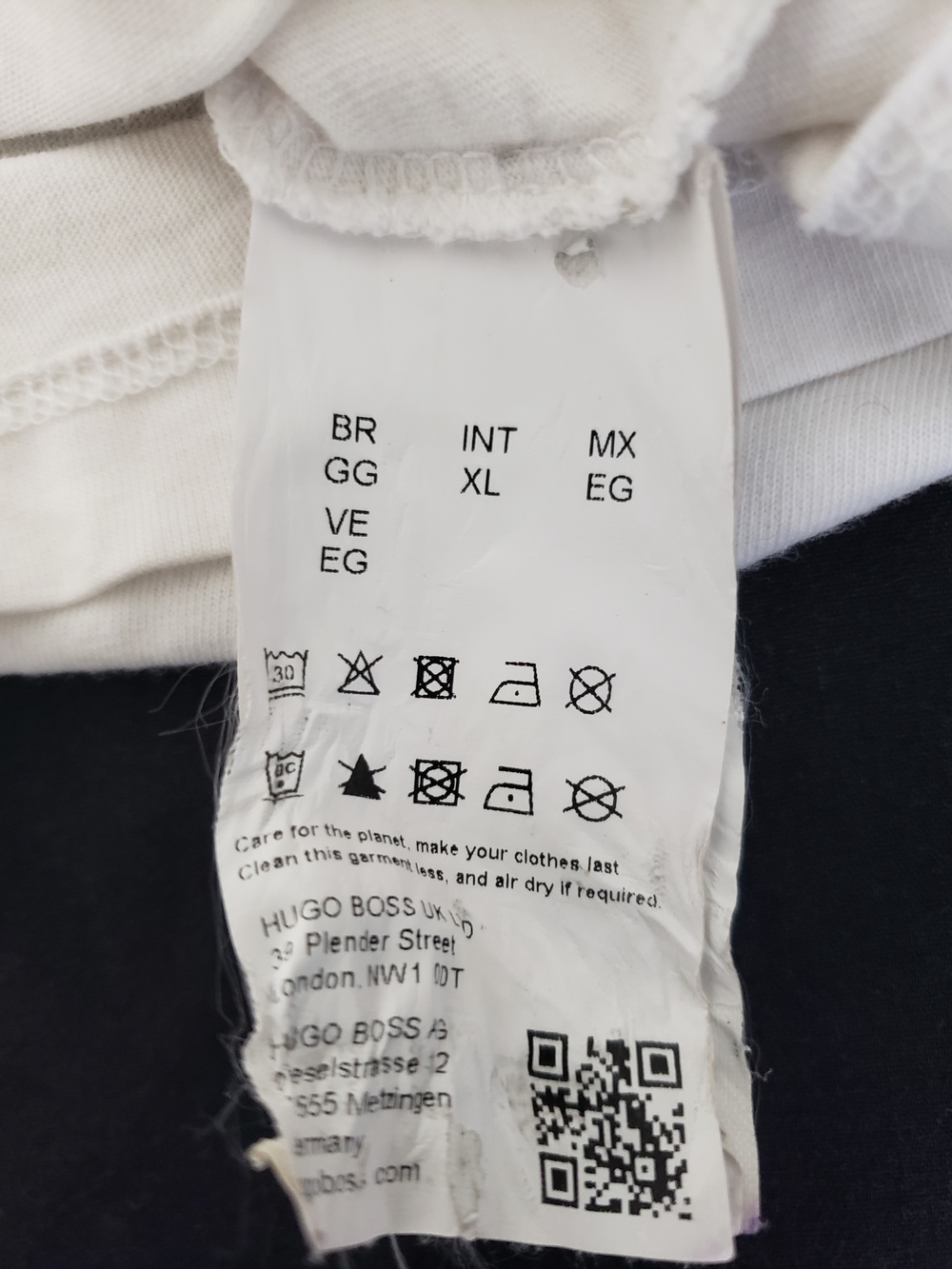 HUGO Boss Men’s L White Mushroom Graphic T-Shirt Relaxed Fit Streetwear - Picture 7 of 9